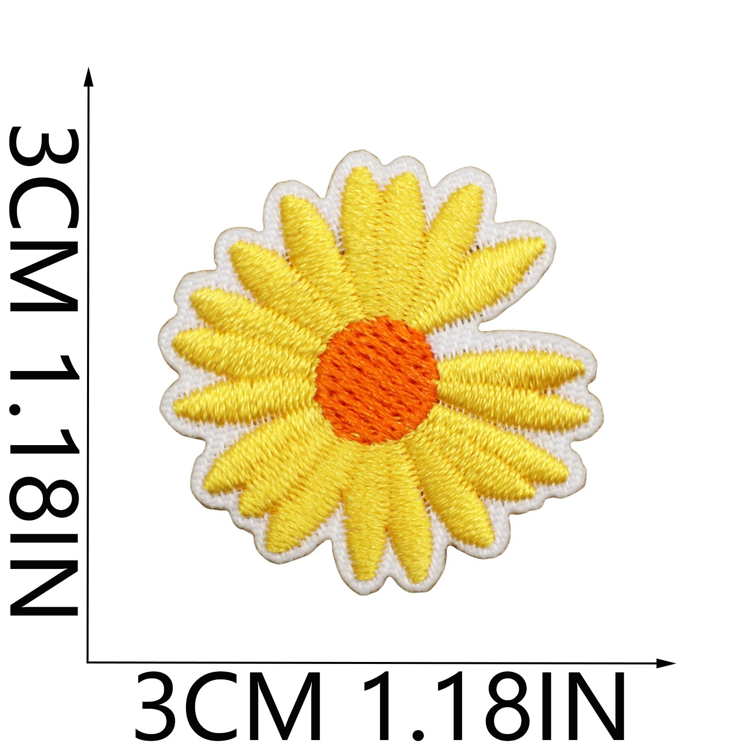 Wholesale Cute Flower, Grass and Bee Embroidery Patch FS
